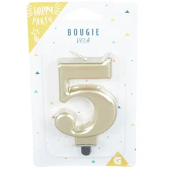 Bougie anniversaire chiffre 40