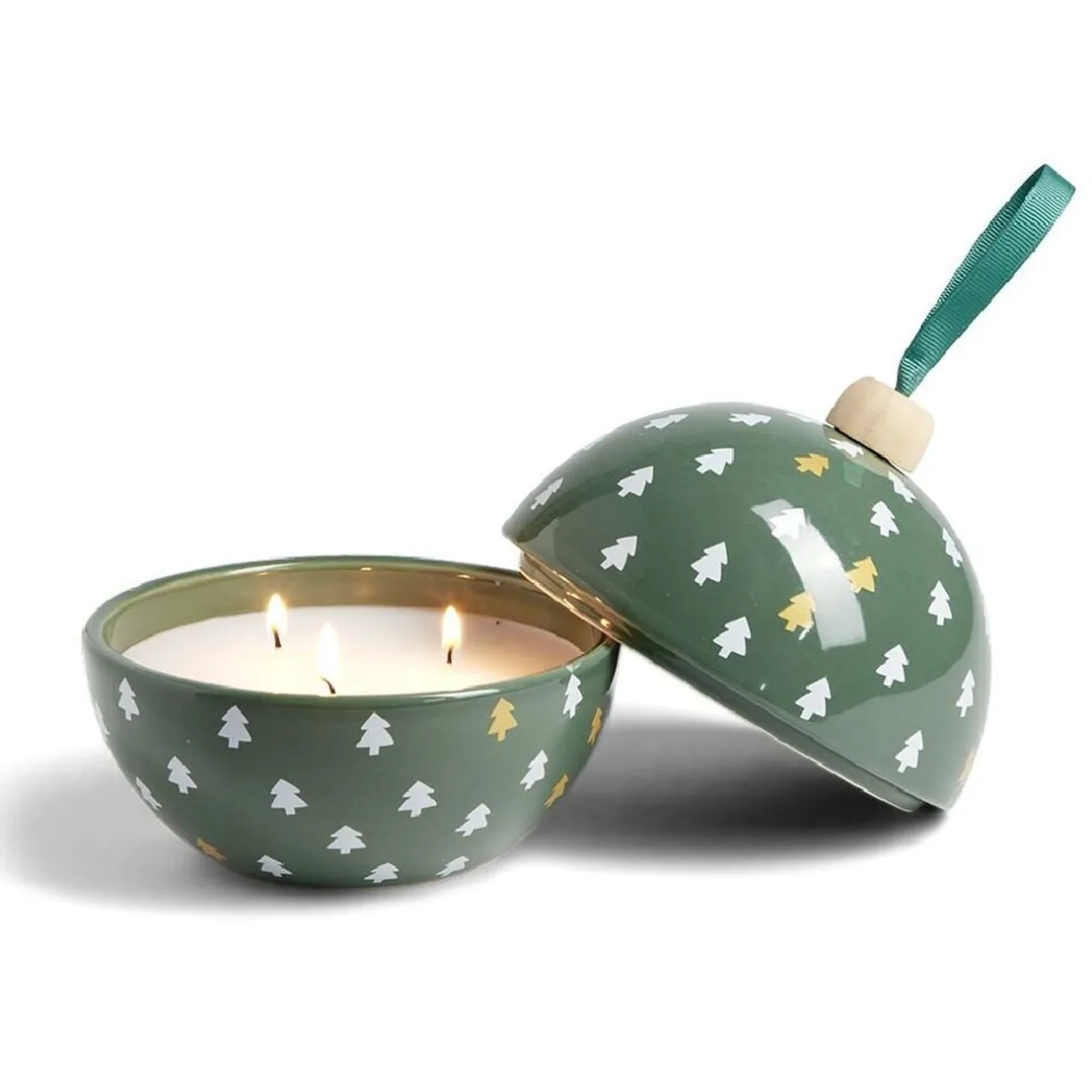 Bougie bonbonnière de Noël senteur sirop d'érable < Gifi Best