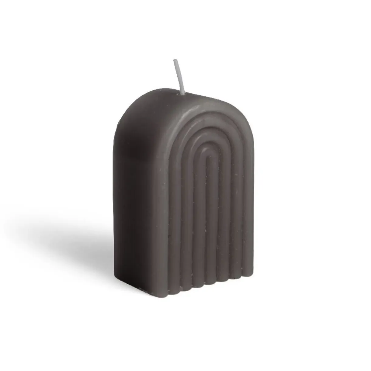 Bougie Bridge noire 6x4xH9cm < Gifi New