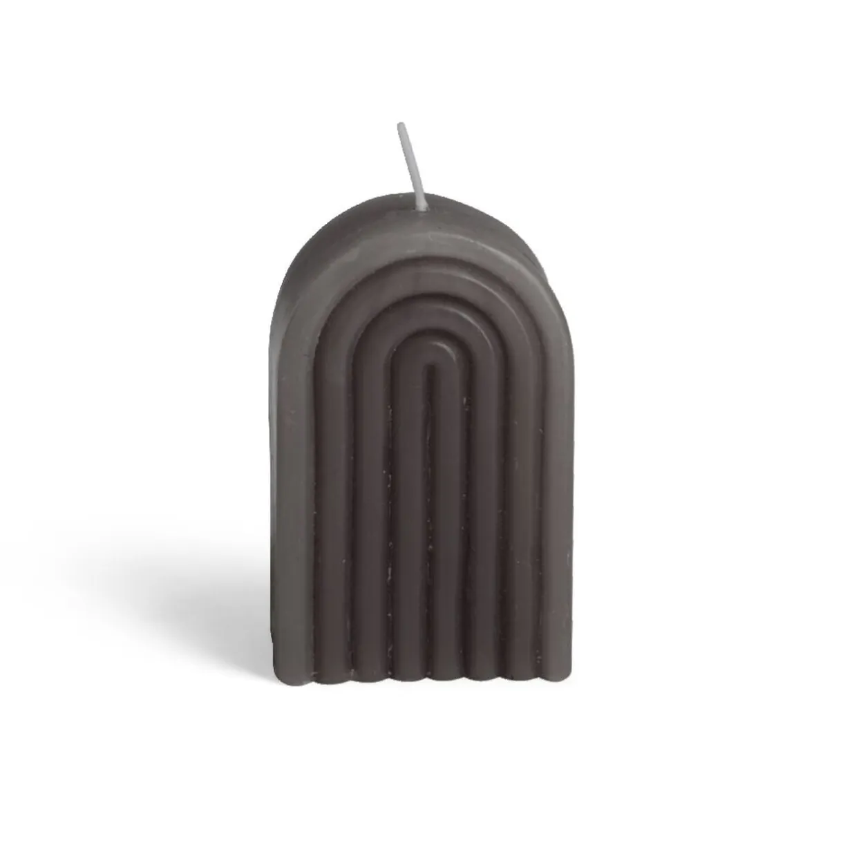 Bougie Bridge noire 6x4xH9cm < Gifi New