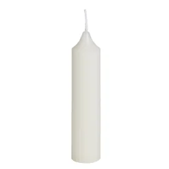 Bougie bâton Ø3,4xH15,5cm - 3 coloris