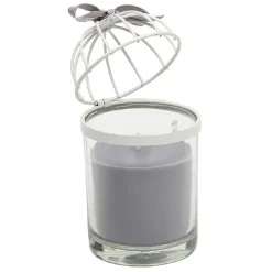 Bougie cage à oiseau gris < Gifi