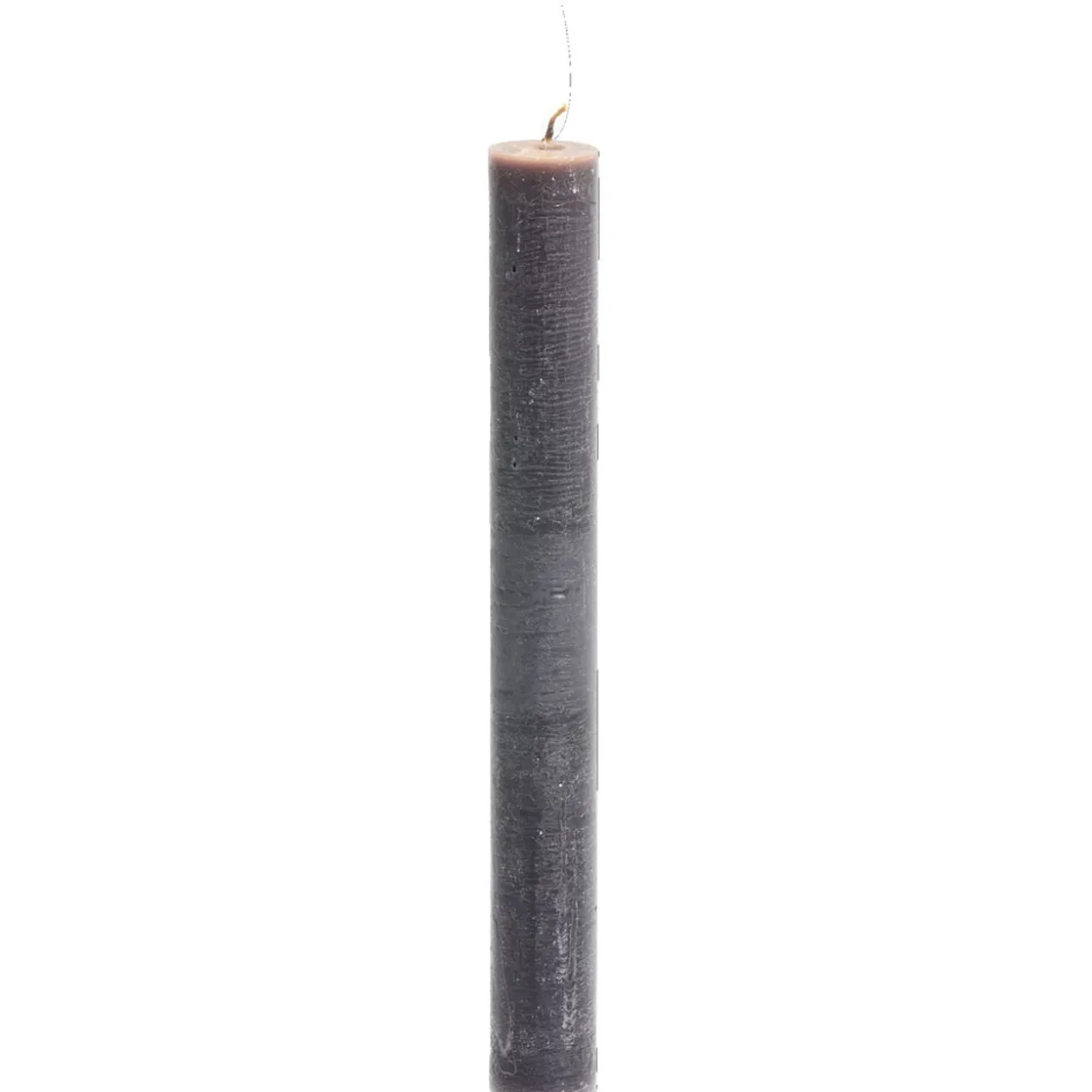Bougie chandelle noire 8H