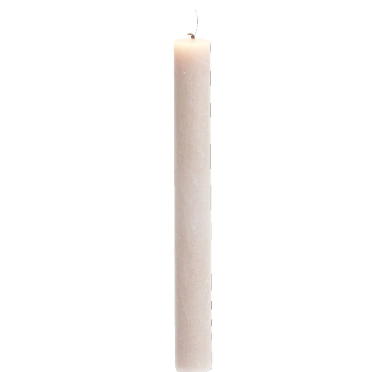Bougie chandelle rose 8H