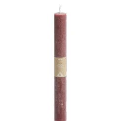 Bougie chandelle rouge 8H