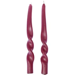 Bougie chandelle torsadée x2 < Gifi Discount