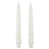 Bougie chandelle x2 forme sapin Ø4xH25cm (2 modèles) < Gifi Online