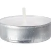 Bougie chauffe-plat blanche x100