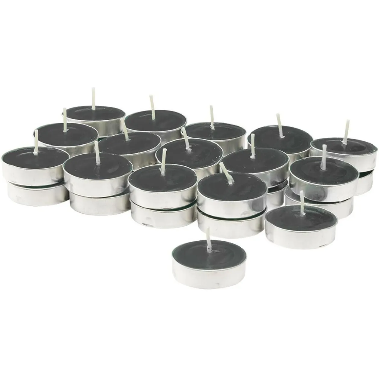 Bougie chauffe plat grise parfumée coton x30