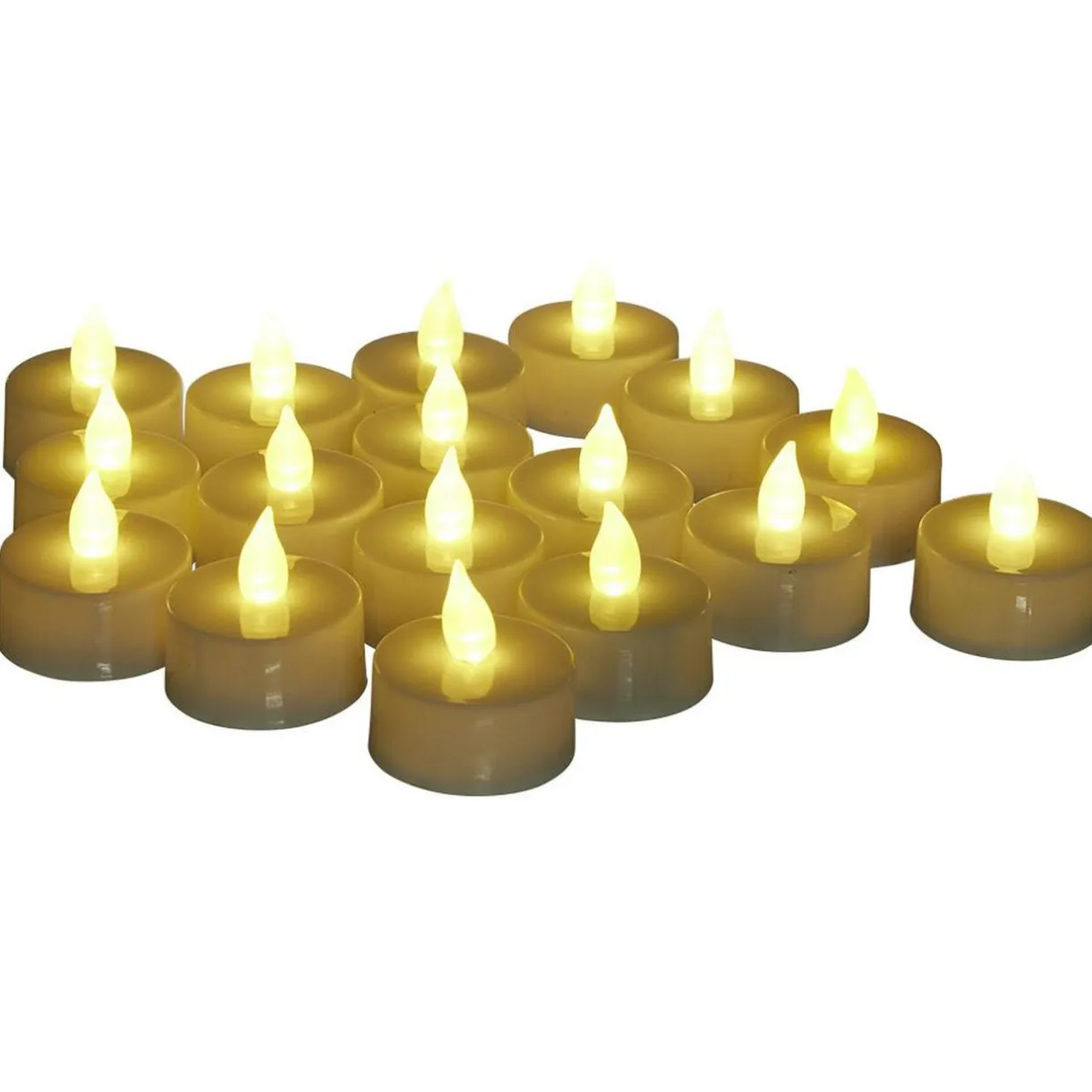 Bougie chauffe-plat LED blanc x18 < Gifi Outlet