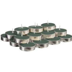 Bougie chauffe plat verte senteur eucalyptus x30