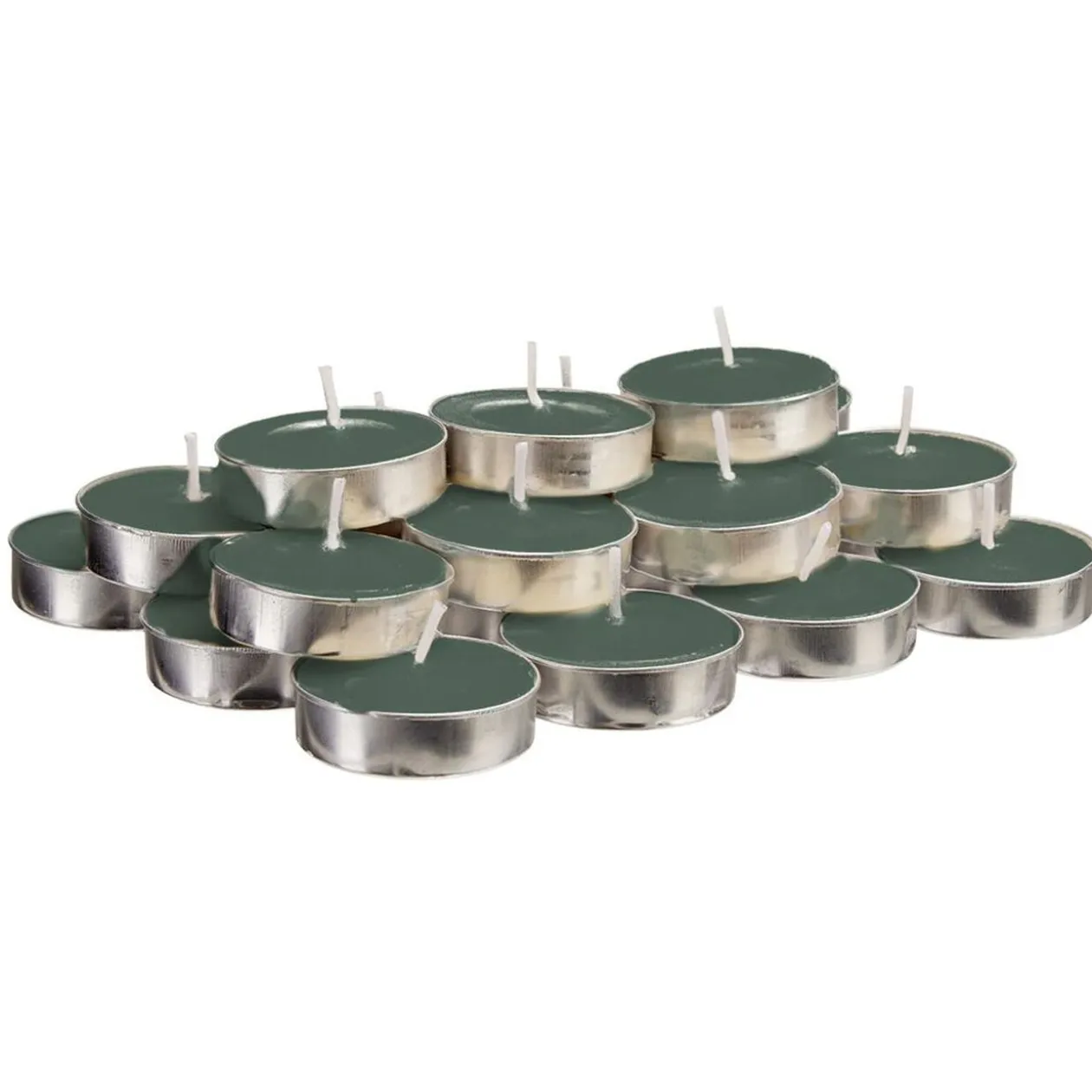 Bougie chauffe plat verte senteur eucalyptus x30