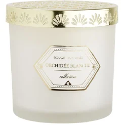Bougie chic top métal ivoire Ø10 cm < Gifi Hot