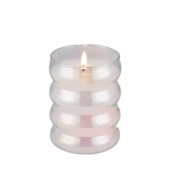 Bougie cire et LED couleurs changeantes 30H < Gifi New