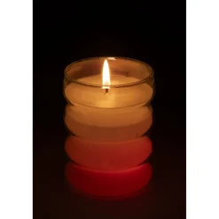 Bougie cire et LED couleurs changeantes 30H < Gifi New