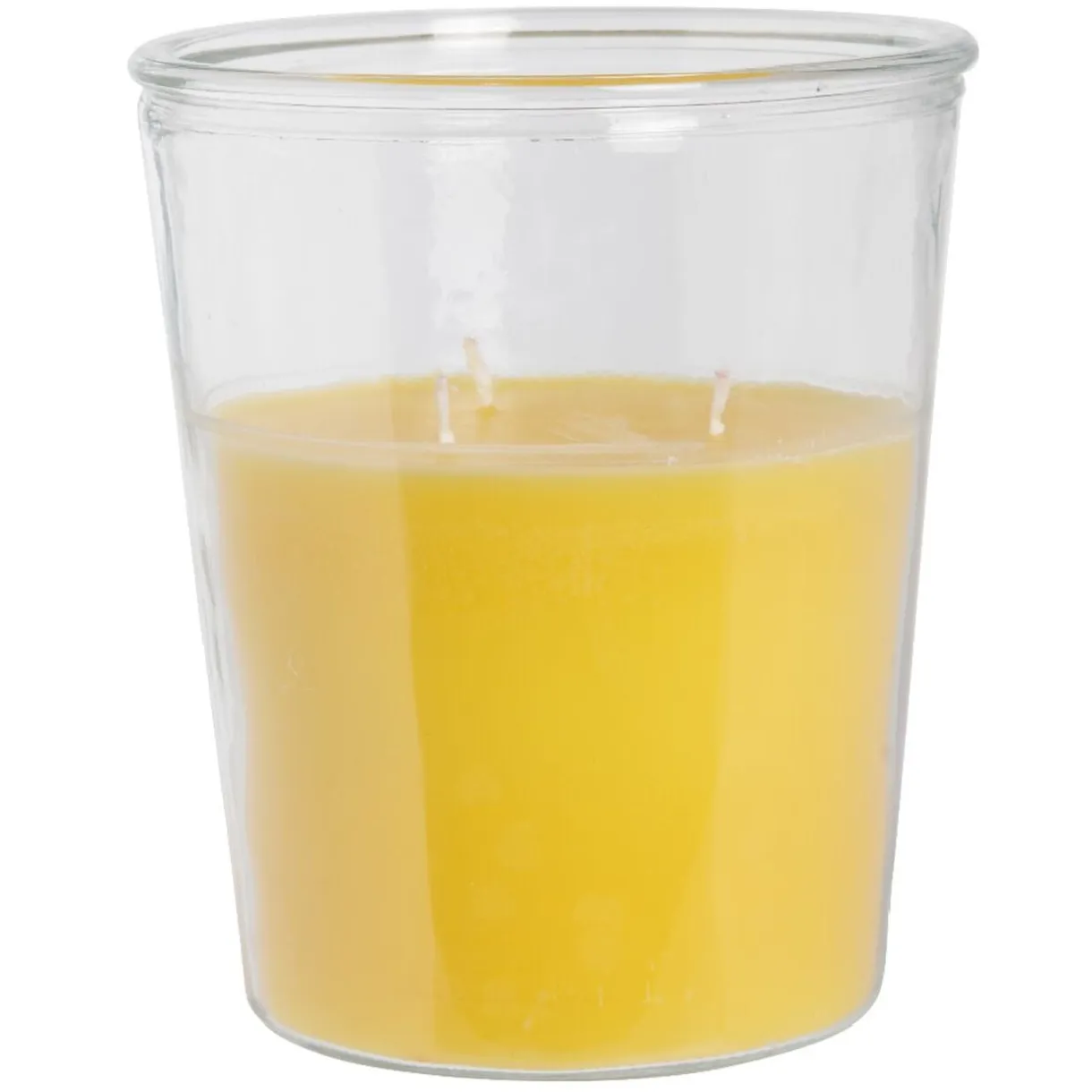 Bougie citronnelle 3 mèches Ø18,5xH21,5cm (4 modèles) < Gifi New