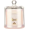Bougie cloche message senteur Vanille rose