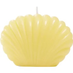 Bougie coquillage petit modèle 8,7x4,5xH6cm