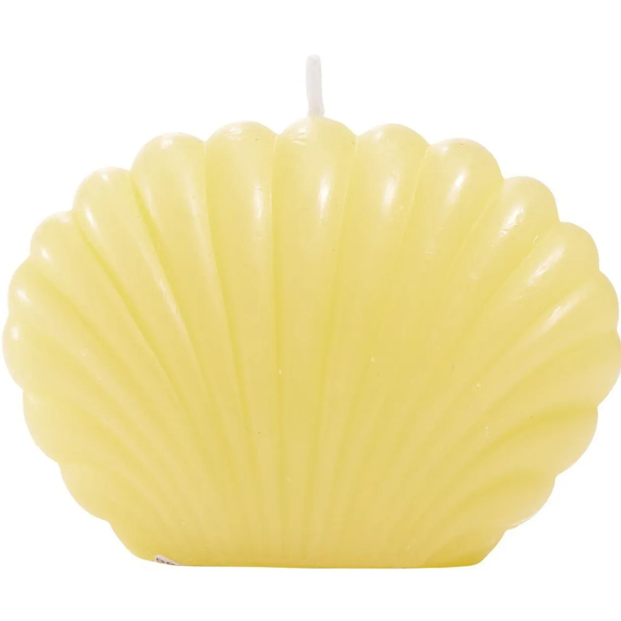 Bougie coquillage petit modèle 8,7x4,5xH6cm