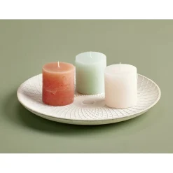 Bougie cylindrique Ø6,7xH7,5cm (3 modèles) < Gifi Online