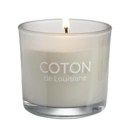 Bougie dans verre Ambiances Devineau senteur coton de louisiane 20H