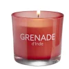 Bougie dans verre Ambiances Devineau senteur grenade d'inde 20H < Gifi Outlet