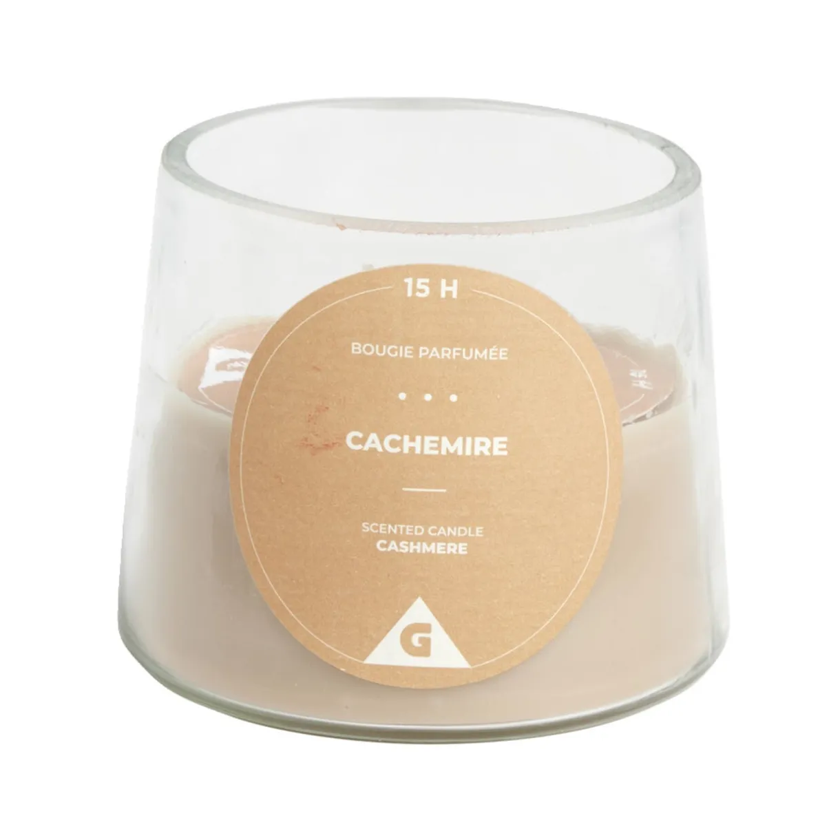 Bougie dans verre senteur cachemire Ø9xH7.5cm < Gifi Clearance