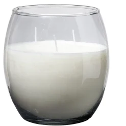 Bougie dans verre senteur Coton XL < Gifi