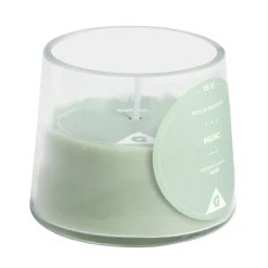Bougie dans verre senteur musc Ø9xH7.5cm < Gifi Clearance