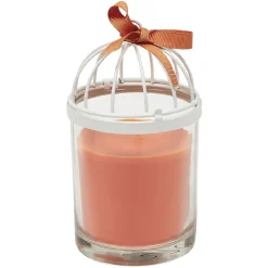 Bougie dans verre style cage à oiseau < Gifi Best