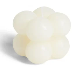 Bougie design bulle - 2 modèles rose ou beige < Gifi Sale