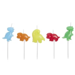 Bougie dinosaure pique x5 < Gifi Clearance