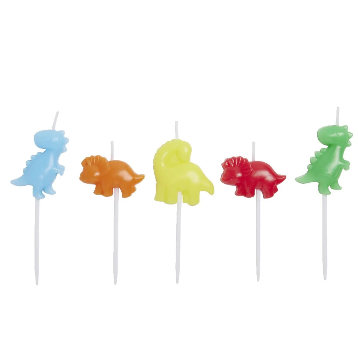 Bougie dinosaure pique x5 < Gifi Clearance