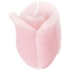Bougie en forme de rose H6 cm
