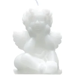 Bougie forme ange assis