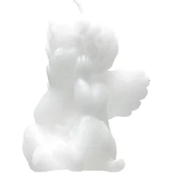 Bougie forme ange assis