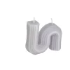 Bougie forme géométrique 9x2xH8cm < Gifi Hot