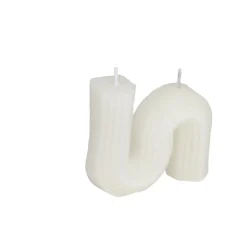 Bougie forme géométrique 9x2xH8cm < Gifi Hot