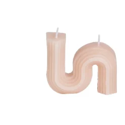 Bougie forme géométrique 9x2xH8cm < Gifi Hot