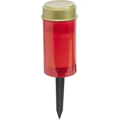 Bougie funéraire LED Ø7,5xH14,5cm