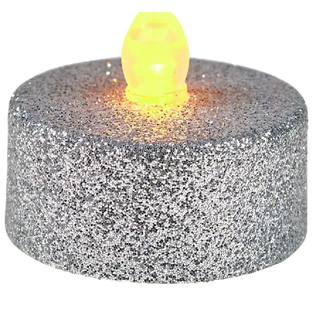 Bougie lumineuse argentée Noël x4 < Gifi Hot