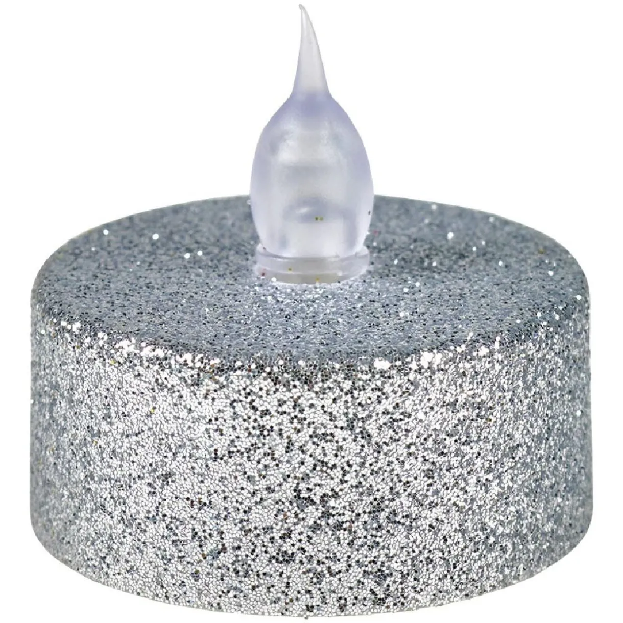 Bougie lumineuse argentée Noël x4 < Gifi Hot