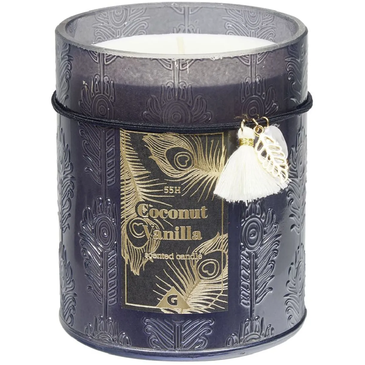 Bougie parfumée dans pot déco pampilles < Gifi Outlet