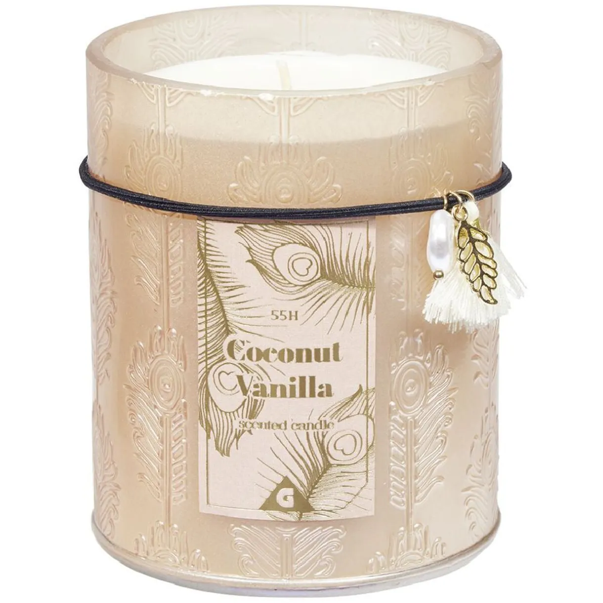 Bougie parfumée dans pot déco pampilles < Gifi Outlet