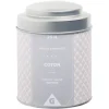 Bougie parfumée dans pot en métal gris senteur coton 26H < Gifi Sale