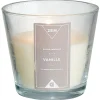Bougie parfumée dans verre Ø 9 cm senteur vanille