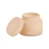 Bougie parfumée dans verre mat avec bouchon Ø9xH7cm (3 modèles) < Gifi Discount