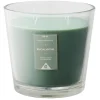 Bougie parfumée dans verre senteur eucalyptus Ø13,5xH12,5cm 30H