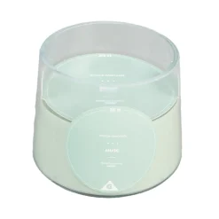 Bougie parfumée dans verre senteur musc 30H