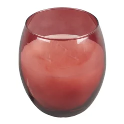 Bougie parfumée dans verre senteur fruits rouges 36H < Gifi Discount